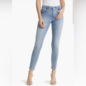 Good Legs Button Fly Ankle Skinny Jeans (Blue 613) size 12/31